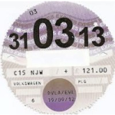How do you renew your car tax disk online?