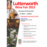 Stock up for Christmas at Lutterworth Wine Fair! 