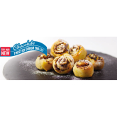 Domino's Pizza launch a new accompaniment, chocolate twisted doughballs. 