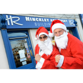 Hinckley & Rugby’s ‘Santa’ warms up for fun run