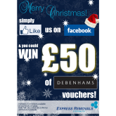 Express Removals T&C's Prize Draw