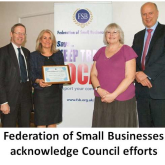 Federation of Small Businesses  acknowledge Council efforts in Epsom @fsb_hq @epsomewellbc