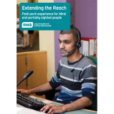 RNIB secures BIG Lottery funding to help blind and partially sighted people into employment.