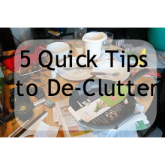 5 Quick Tips to Declutter Your Home