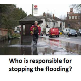 So just who needs to stop the flooding in Ewell? Is it the wrong type of water?