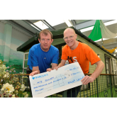 Managing Director of Salop Leisure raises money for the Multiple Sclerosis Society