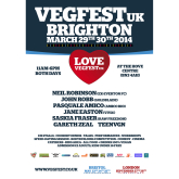 Brighton's Annual VegFest in Hove Town Hall - 29/30th March