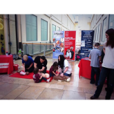 thebestof Cardiff take part in CPR Marathon for British Heart Foundation with Ajuda