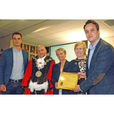 Shrewsbury caravan dealership recognised for outstanding contribution to the community
