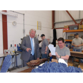 The Rt Hon Mike Penning MP, Minister of State for Disabled People, visits Watford Workshop