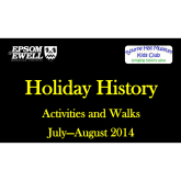 Holiday History – Summer Events in Epsom & Ewell @epsomewellbc #horriblehistory #summerfun