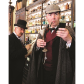 Sherlock Holmes and Dr Watson to solve a crime at Blists Hill Victorian Town, Telford, Shropshire!