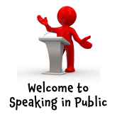 Welcome to Speaking in Public with Ges Ray @gesspeaking #publicspeaking