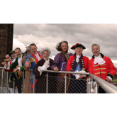 Town Criers Shout It From The Rooftops Of Cathedral