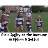 Girls Rugby is on the increase in Epsom & Sutton @cuffgoughLLP  @suttonepsomRFC #girlsrugby VIDEO