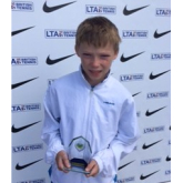 A young Shrewsbury Club tennis star ends season top of national rankings