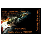 Wonderful acts set to play at Great Balls of Fire!!