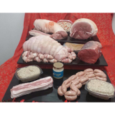 Spectacular Christmas meat packs available from Barrons of Beef