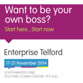 Want to be your own Boss? Enterprise Telford might help.