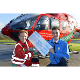 Shrewsbury caravan show raises £533 for Wales Air Ambulance Service