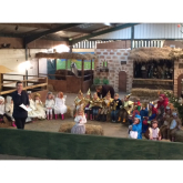 spectacular nativity for parents featuring real animals at ABC Day Nursery.