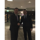 Prime Minister David Cameron "pops in" to Village Hotel, Bury