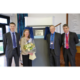 New exhibition space named after late Shrewsbury College Governor officially opens