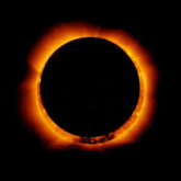 Solar eclipse in Fleet 20 March 2015