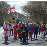 Whitworth bathed in sunshine for St George celebration