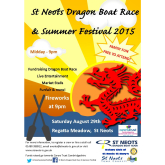 St Neots Dragon Boat Festival Launches for 2015