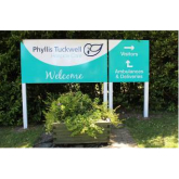 New Signage for Hospice Care Charity