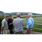 Legal expert makes fact-finding visit to threatened hillfort 