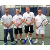 Men's over-45s tennis team just miss out on promotion at The Shrewsbury Club