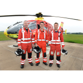 Midlands Air Ambulance charity Is recognised with a pride of Britain award