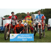 Motocross team joins Salop Leisure staff’s sporting line up