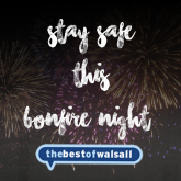 Stay safe in Walsall this Bonfire Night