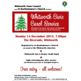 Whitworth Community Carol Service information
