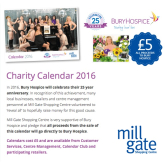 Mill Gate staff bare all for Bury Hospice!