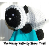 Don’t be sheepish kids join the Messy Nativity Sheep Trail for @Childrens_Trust