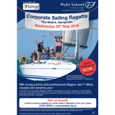 Corporate Sailing Regatta - The Solent Hampshire - Wednesday 25th May 2016