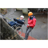 MINISTER FOR DISABLED PEOPLE VISITS CALVERT TRUST EXMOOR