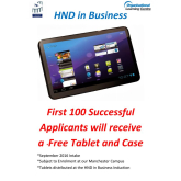 First 100 successful applicants will receive a free tablet with OLC College!