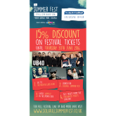Discount on Festival Tickets