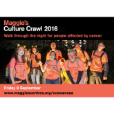 Maggie's Cultural Crawl - raise money, awareness and experience a adventure around our city!