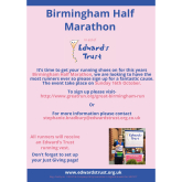 Birmingham Half Marathon 2016 in aid of Edward's Trust? 