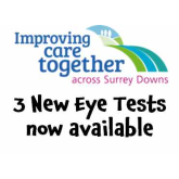 3 new eye health checks now available in Surrey @SurreyDownsCCG