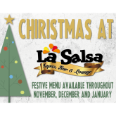 Book your Christmas Party with La Salsa!