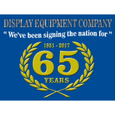 Display Equipment Celebrate 65 Years in Business!