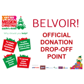 Belvoir are an official collection point for Key 103's Mission Christmas 2016