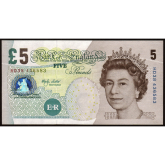 When does the old £5 note go out of circulation?
